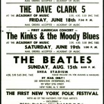 1965 handbill from concert promoter Sid Bernstein