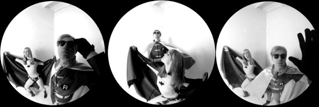Nico and Andy Warhol as Batman and Robin for Esquire, 1967 (5) - That Eric  Alper