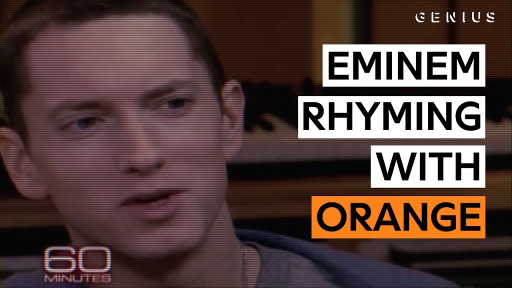 Eminem Words That Rhyme With Orange