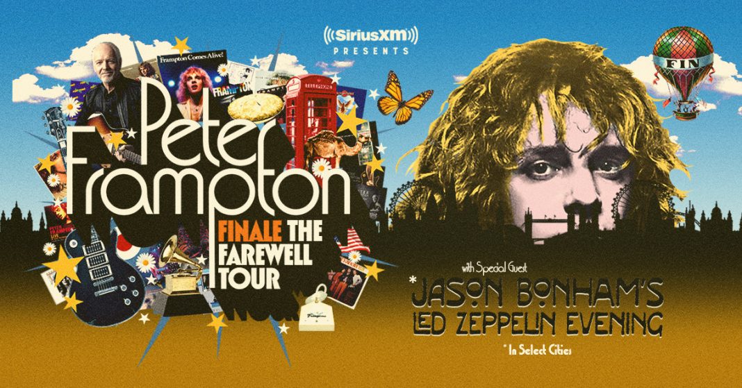 Legendary guitarist Peter Frampton has confirmed The Farewell Tour