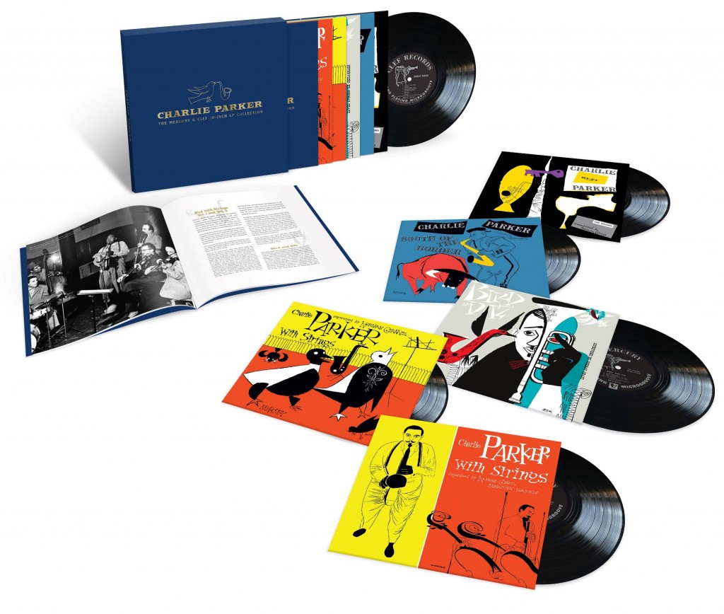 Five Extraordinary Charlie Parker 10” Records Packaged Together As New ...