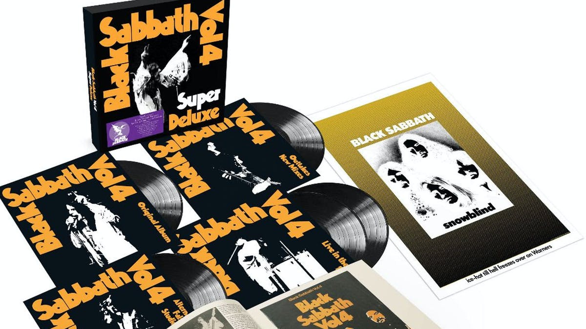 Black Sabbath Vol 4 Super Deluxe Edition Available On February 12