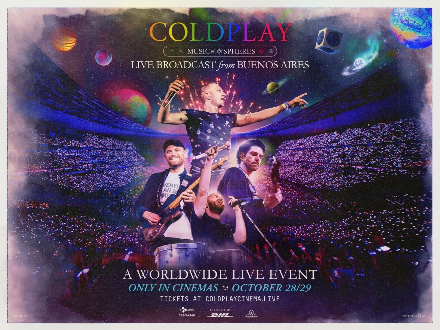 ''Coldplay Music Of The Spheres Live Broadcast From Buenos Aires'' In ...