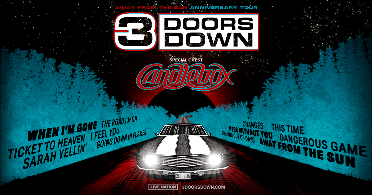 3 Doors Down Announces Away From The Sun Anniversary Tour With