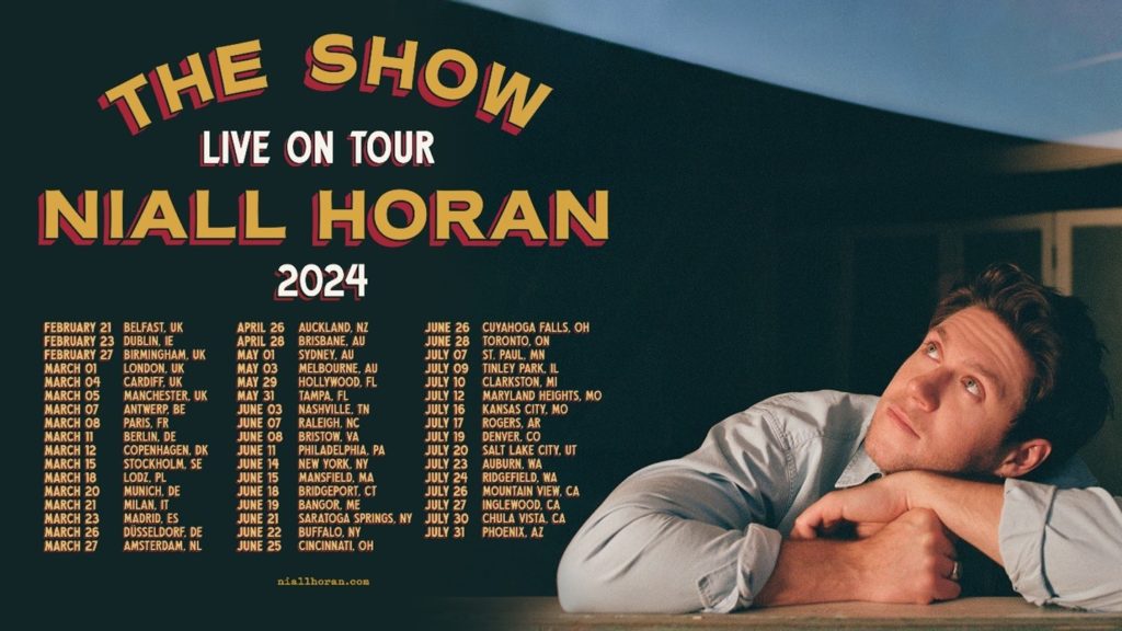 Niall Horan Announces “The Show” Live On Tour 2024 That Eric Alper