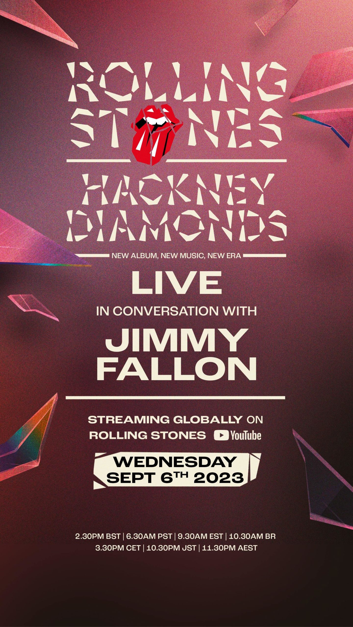 Rolling Stones Announce New Album 'Hackney Diamonds