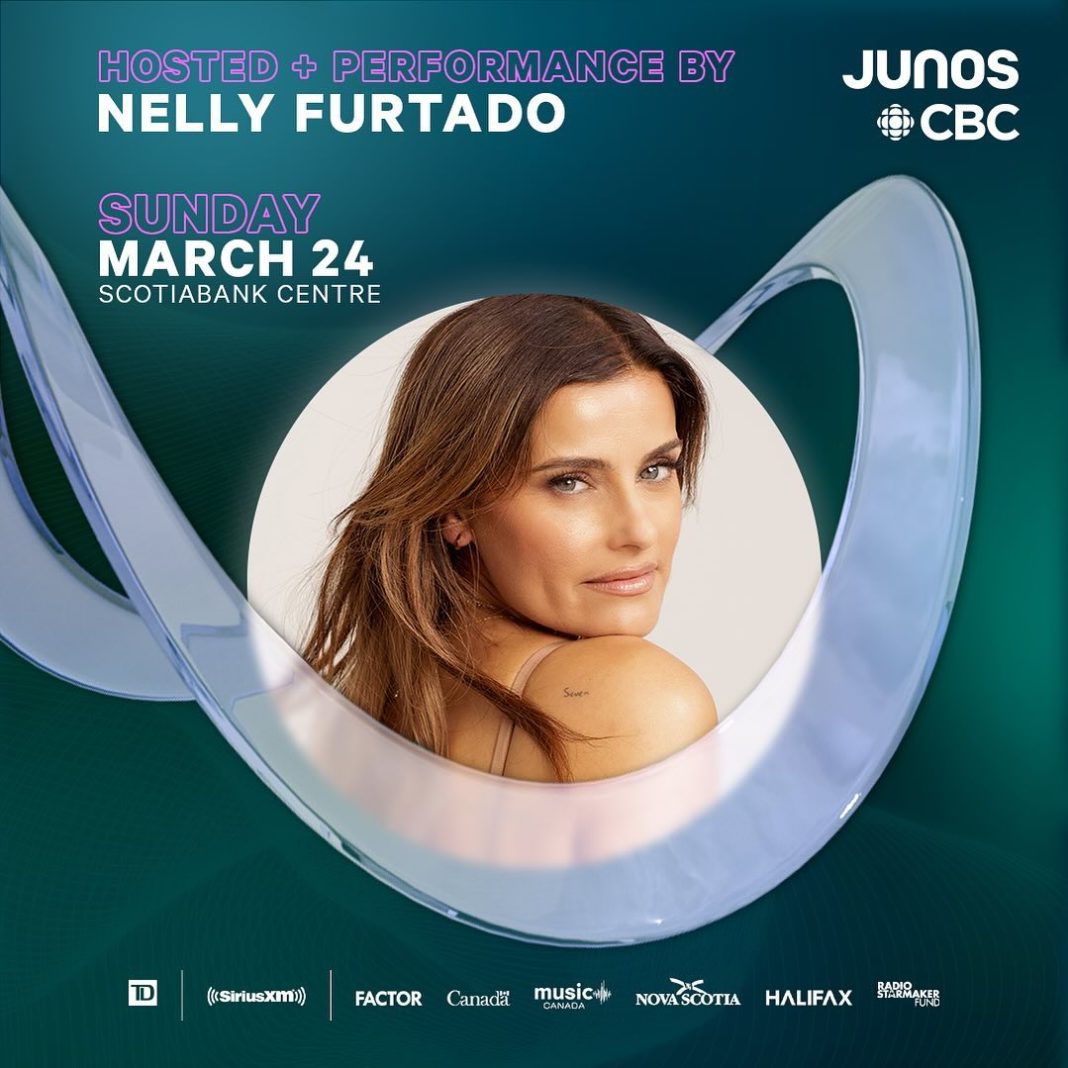 Nelly Furtadio Is Host Of The 2024 JUNO Awards That Eric Alper