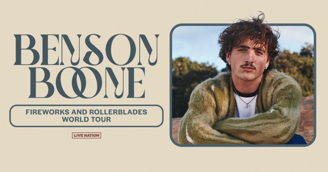 Benson Boone Announces Album And World Tour 'Fireworks And