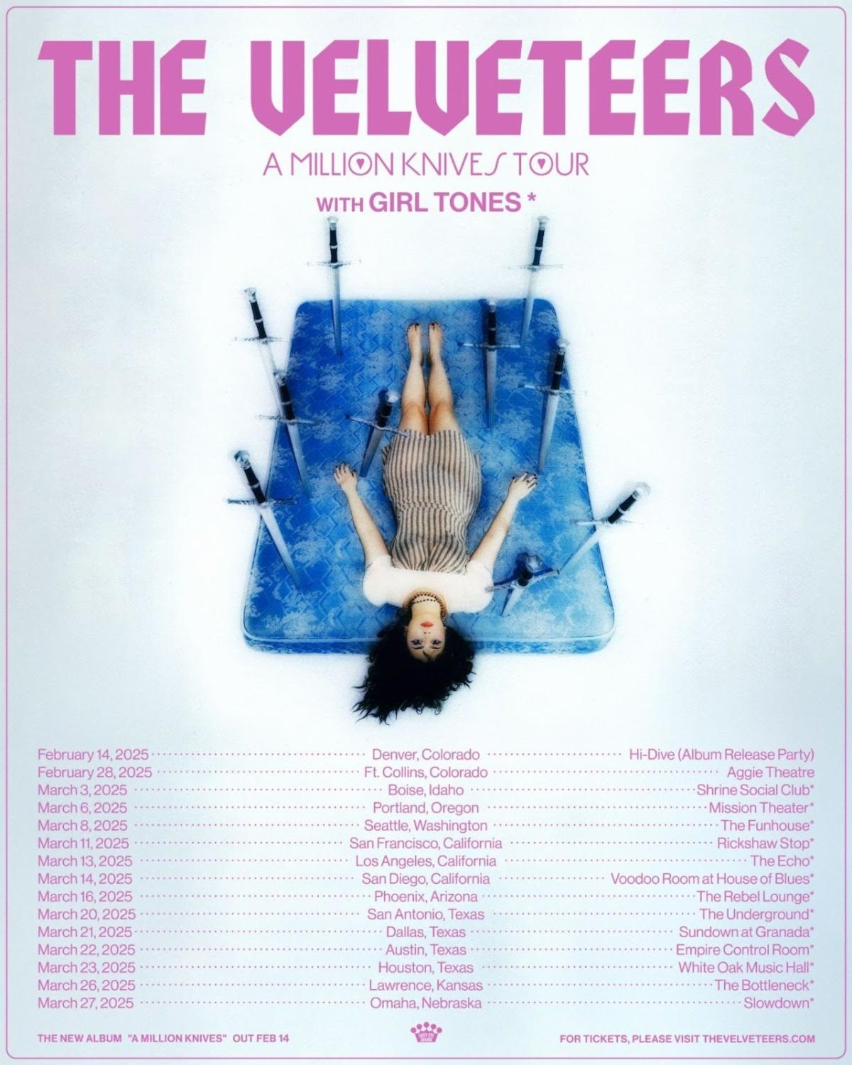 The Velveteers Announce 2025 U.S. Tour Dates Around New Album A Million