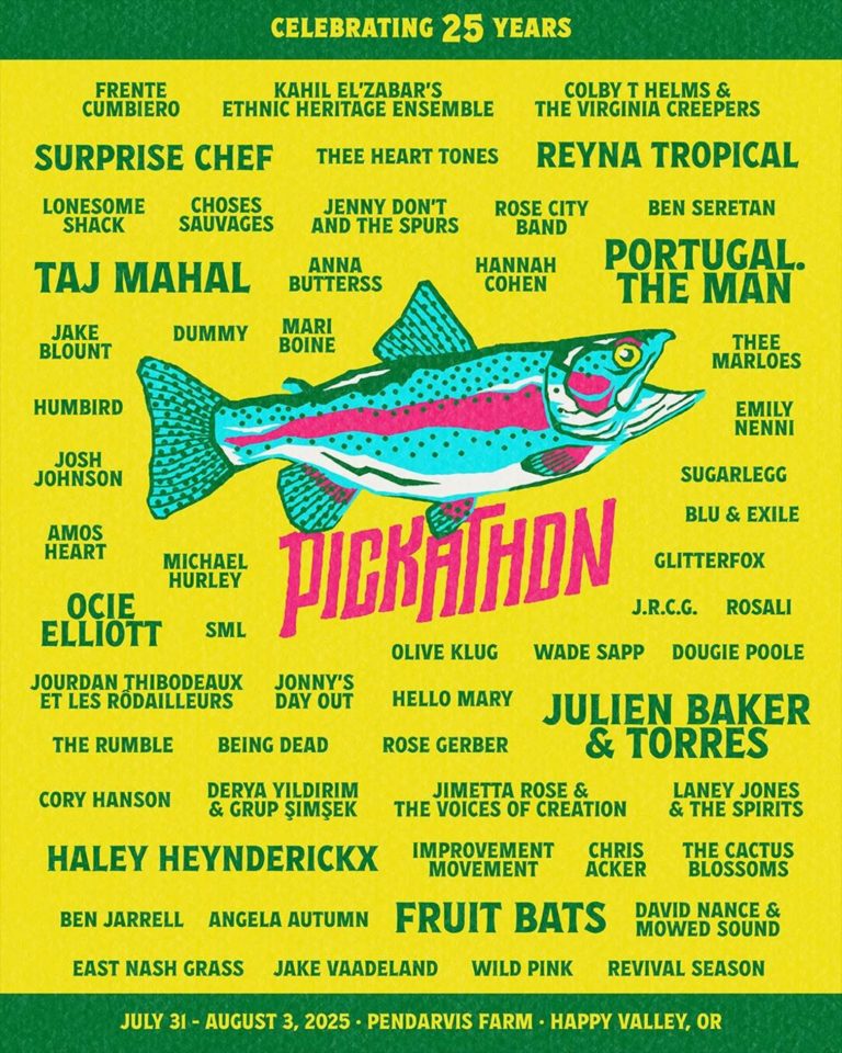 Pickathon Celebrates 25 Years With Portugal. The Man, Taj Mahal, Julien Baker & More