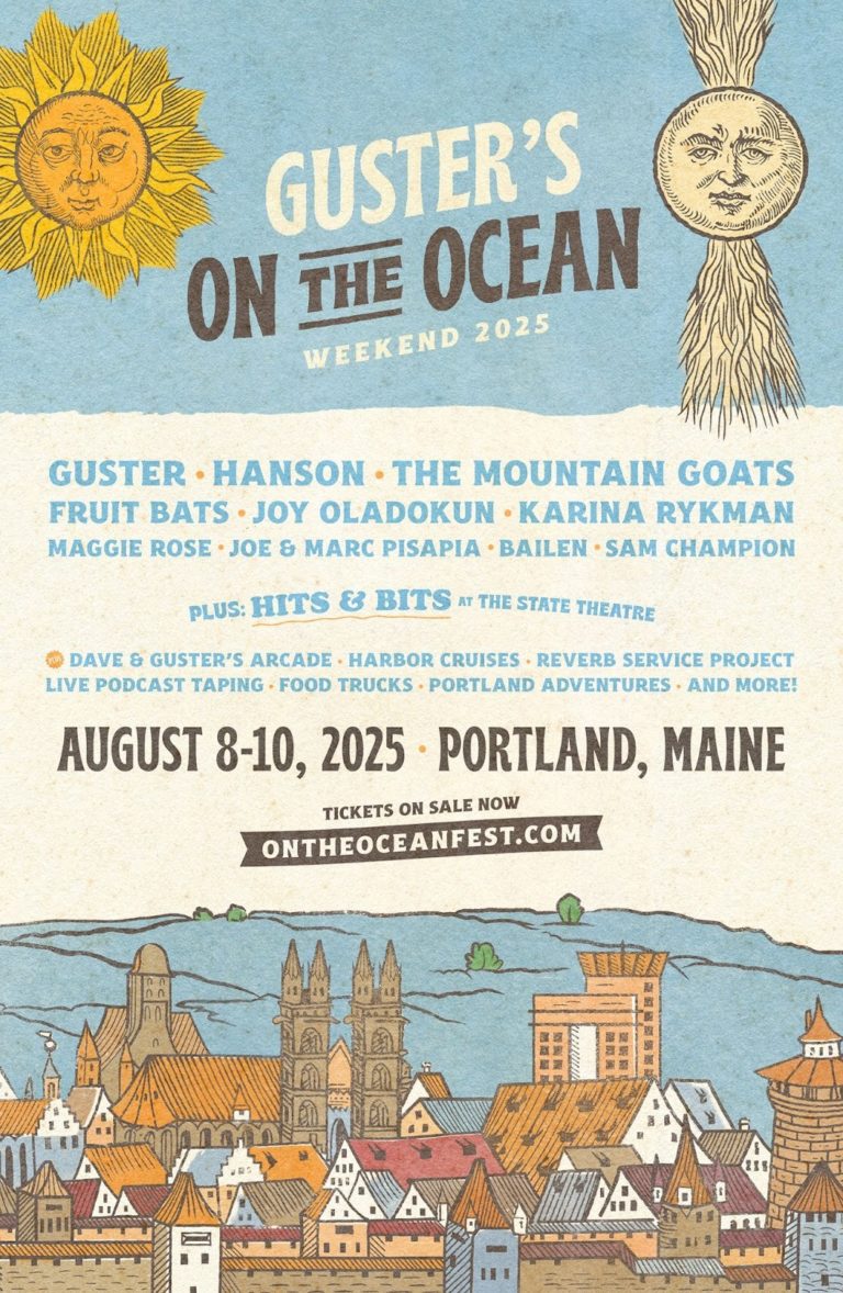 Guster’s On The Ocean Returns to Portland, ME August 8–10 With Hanson, The Mountain Goats, Karina Rykman and More
