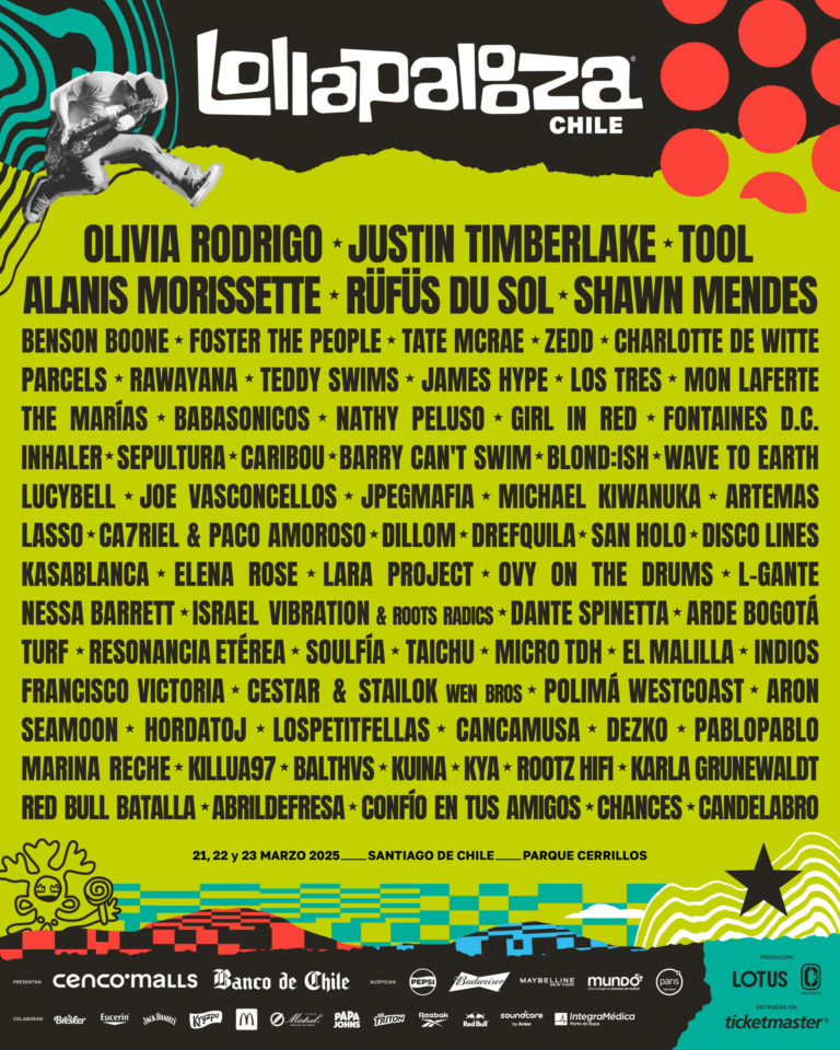 Lollapalooza 2025 Unveils Star-Studded Lineup Featuring Olivia Rodrigo, Tyler The Creator, TWICE & More!